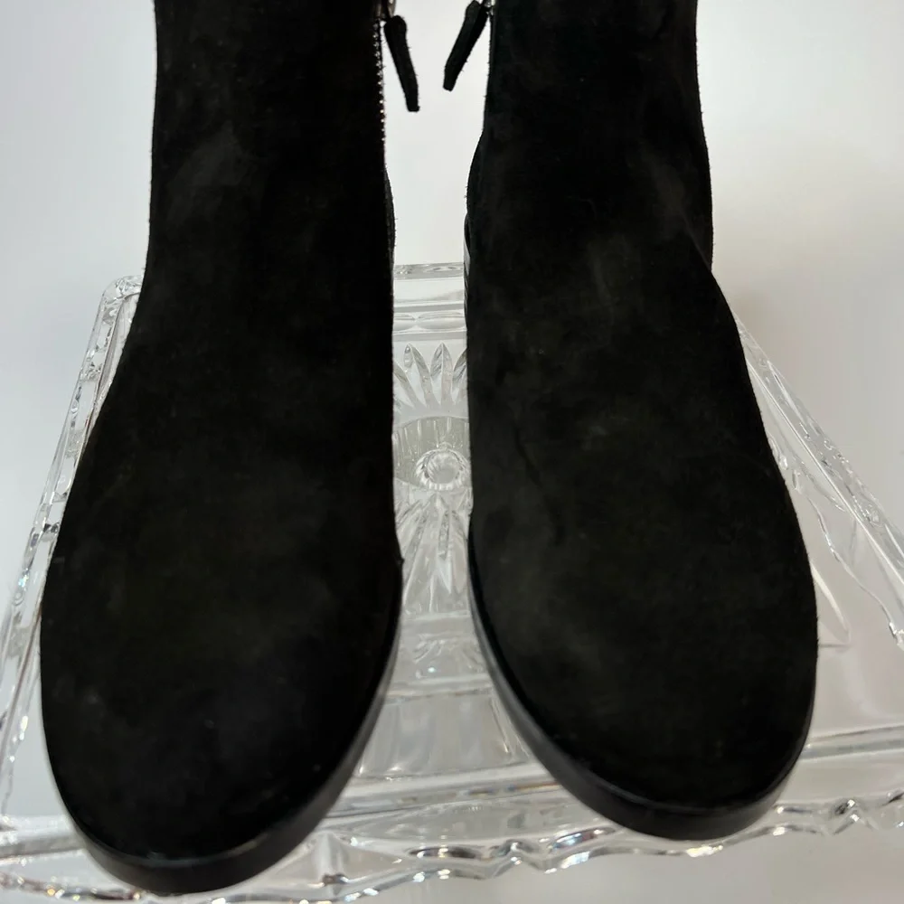 Eileen Fisher Vero Cuoio Black suede bootie